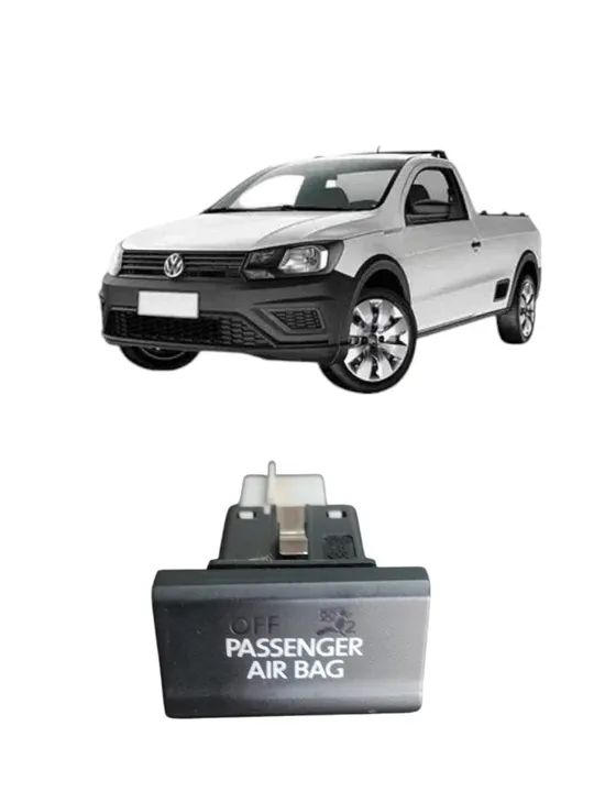 Botão indicador passenger VW Saveiro G7 G8 2017 a 2023 