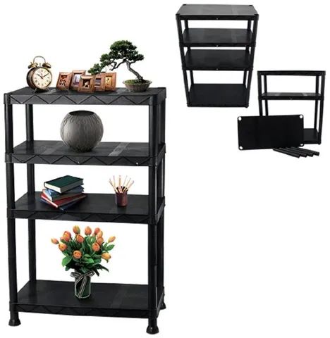 Estante Atena 1 Conjunto 4 Niveis 25379 Arqplast - Foto 5