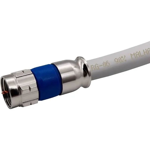 Conector Coaxial Rg6 Compressão F - Foto 5
