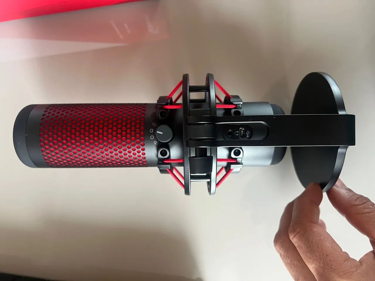 Microfone Gamer HyperX - Novo - Foto 3