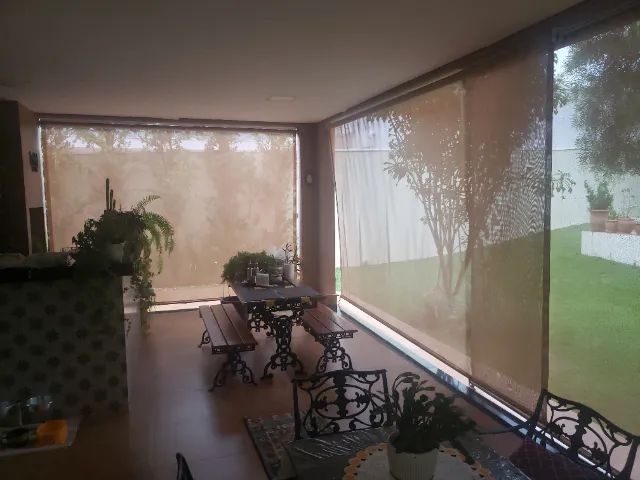  Toldo Retrátil Cortina Externa de Recolher 3 Unidades