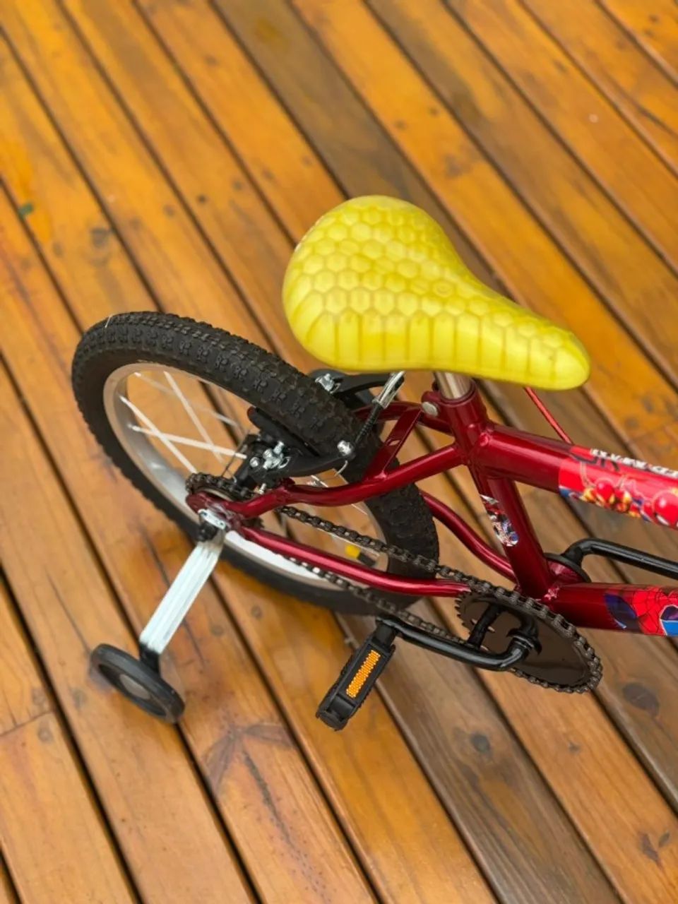 BICICLETA ARO 16 NOVA - HOMEM ARANHA  - Foto 2