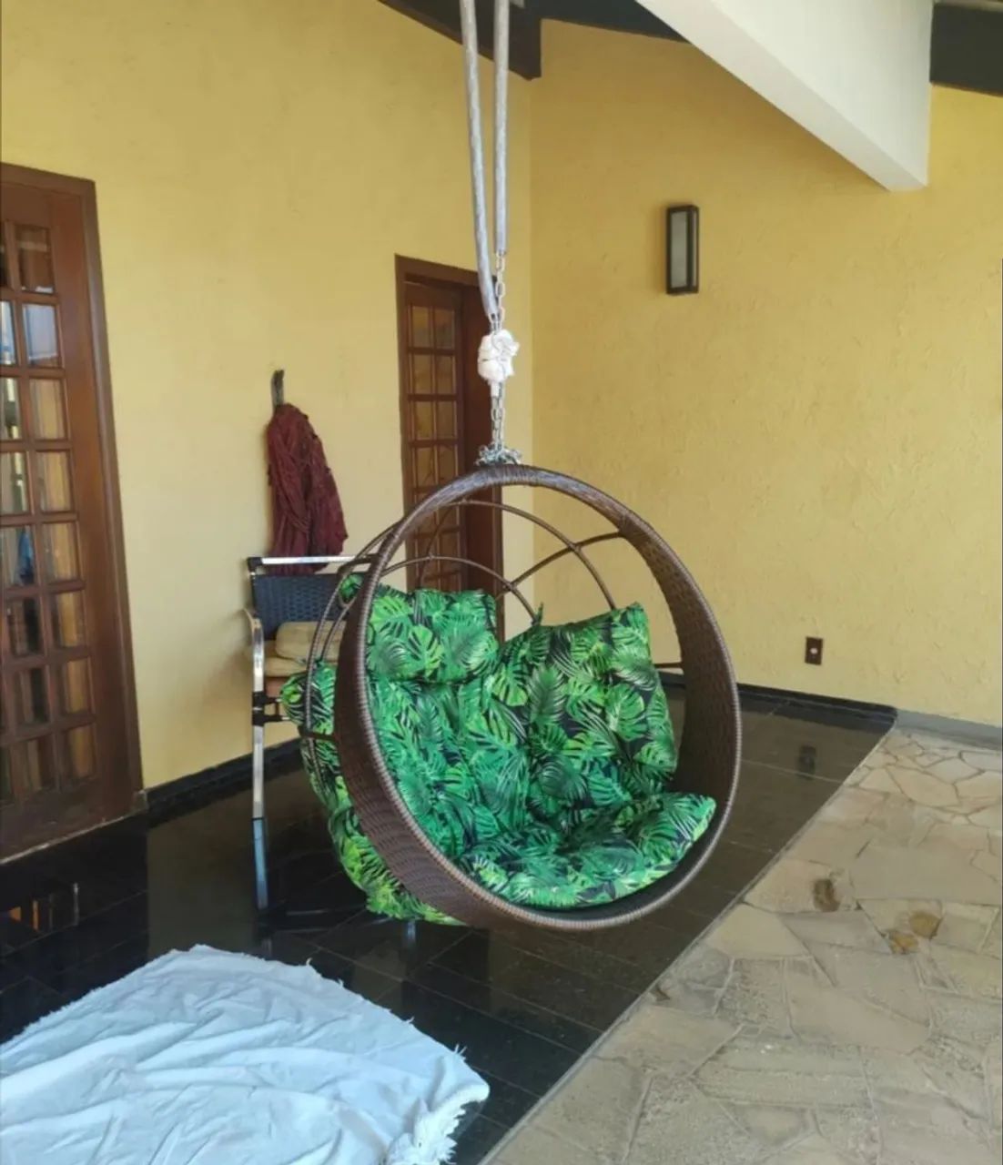 Balanço suspenso com corrente e mosquetão Fabricamos sob encomenda  - Foto 2