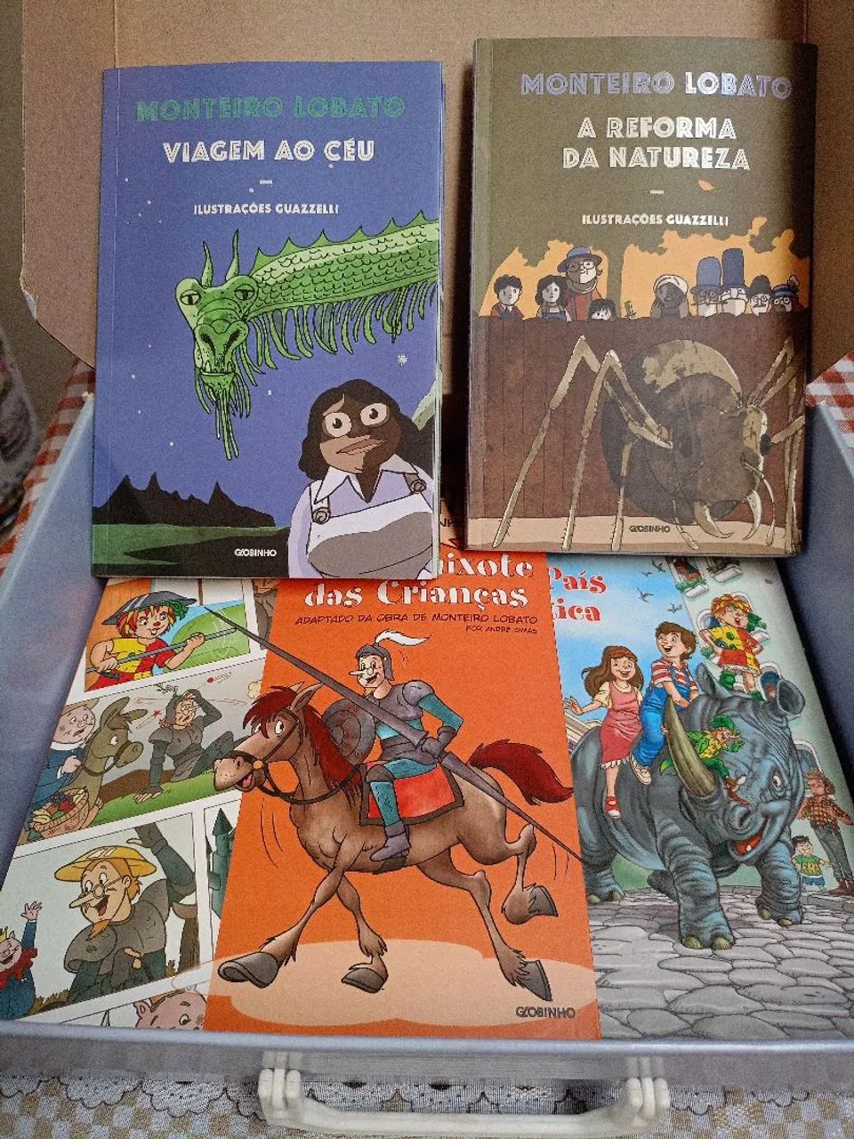 Coleção de 8 livros Monteiro Lobato novos pra leitura e aprendizado  - Foto 2