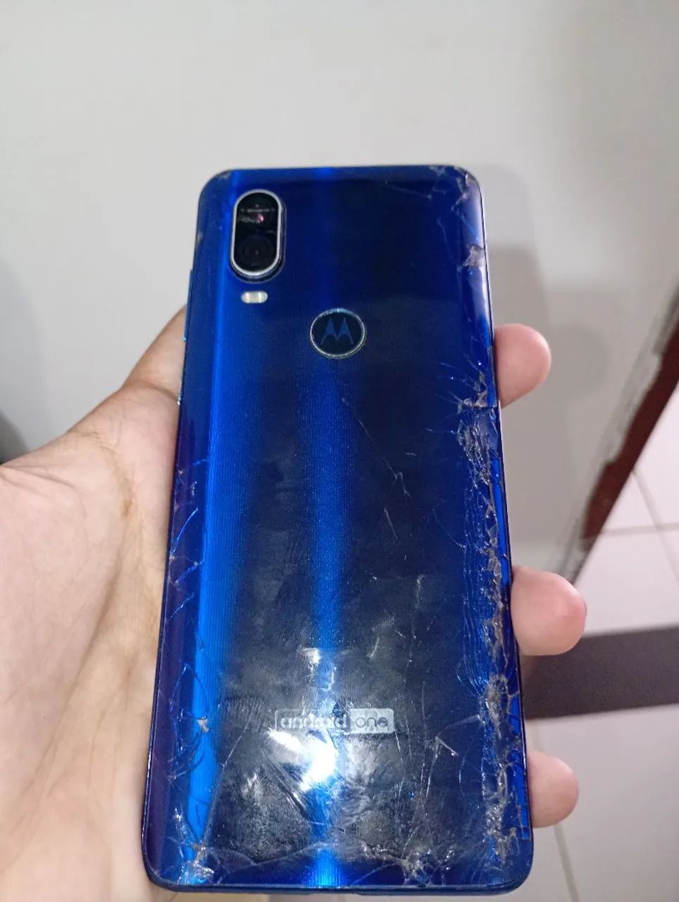 Motorola One vision com defeito - Foto 3