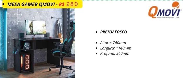 Escrivaninha várias cores