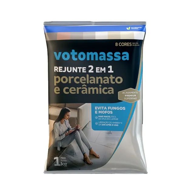 Rejunte Ceramica Porcelanato Votomassa 1kg  - Foto 2