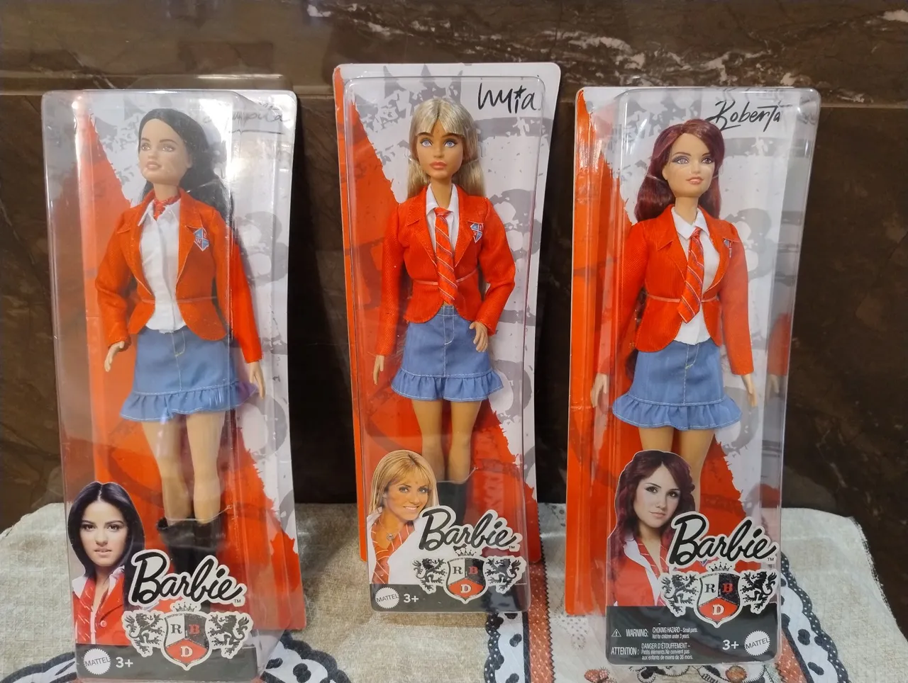 Barbie rebeldes RBD TRIO