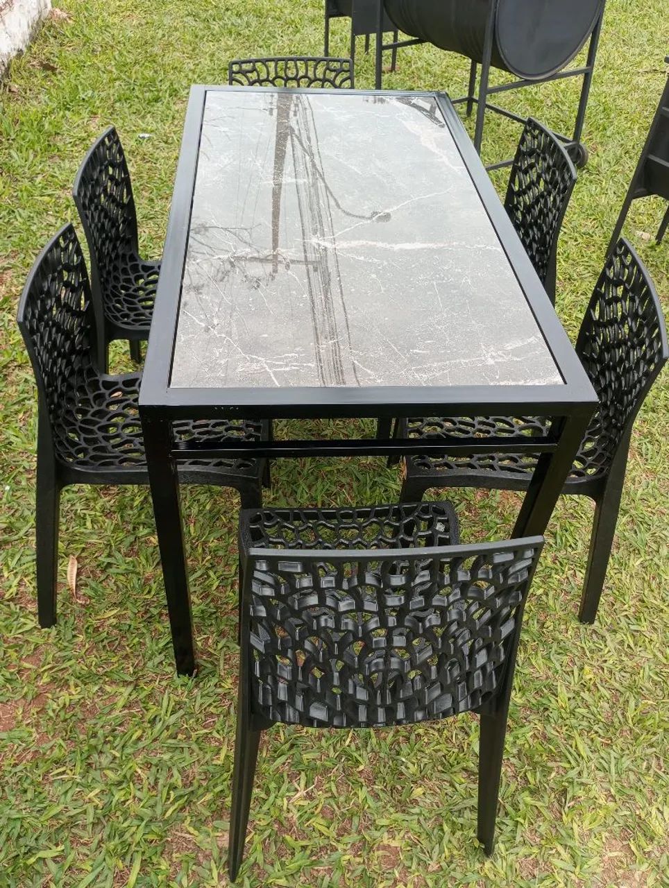 Mesa para cozinha com 6 cadeiras  - Foto 5