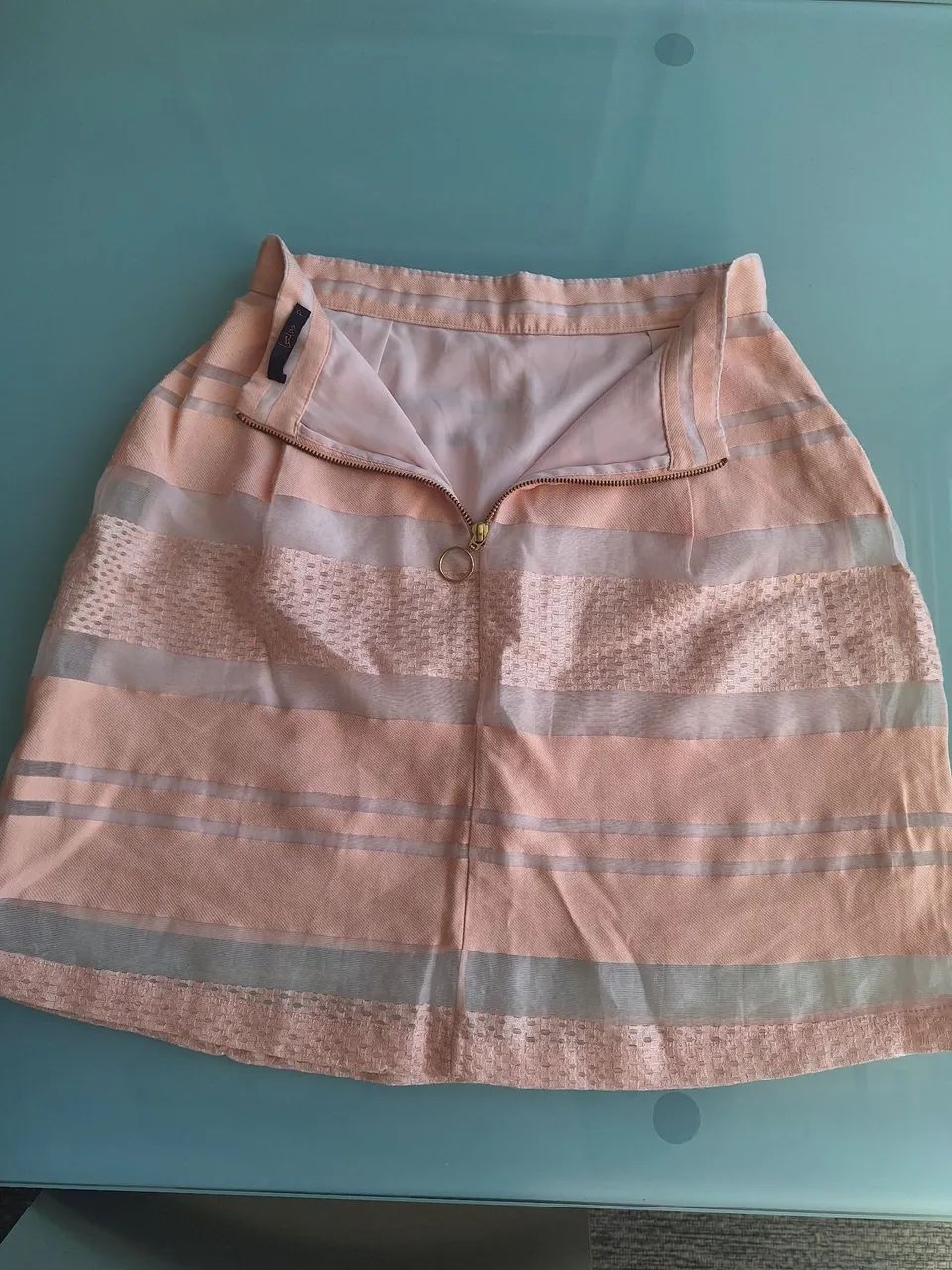 Saia de tule rosa - tamanho P - Leeloo - Foto 3