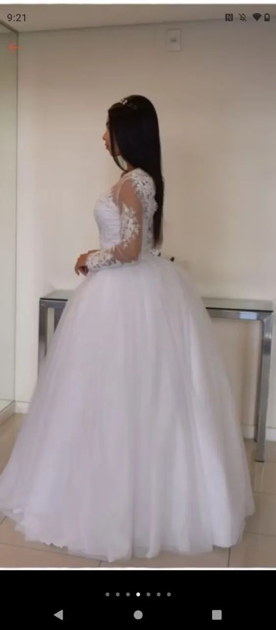 Vestido de noiva elegante - Foto 4