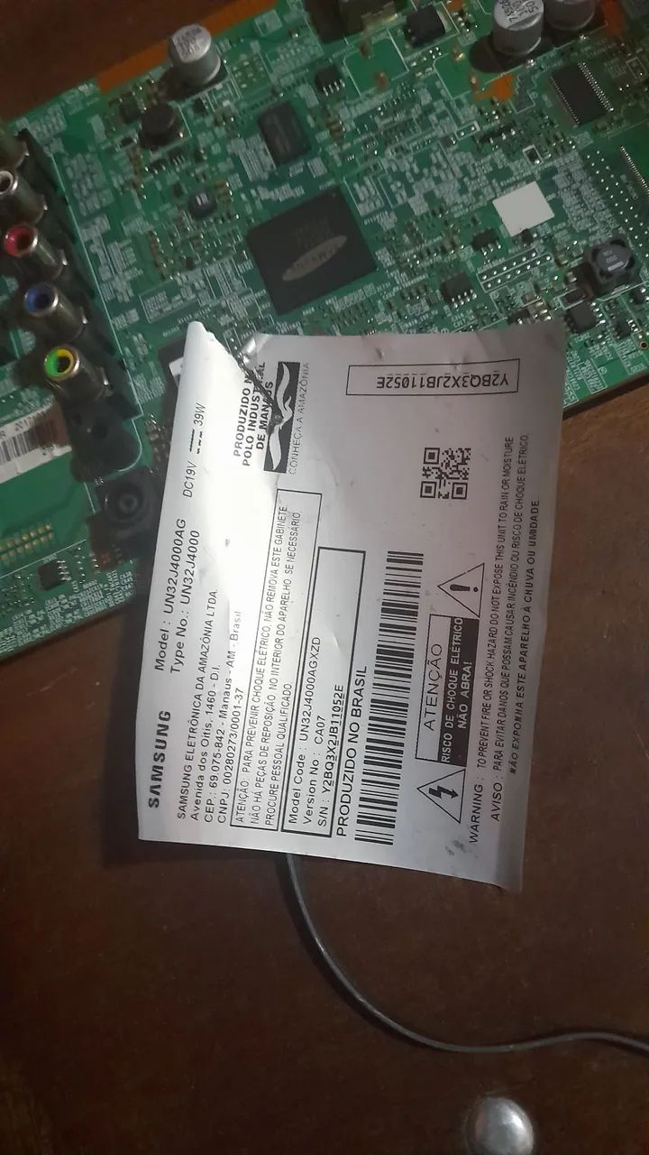 Placa Principal para Samsung UN32J4000agAG - Foto 3
