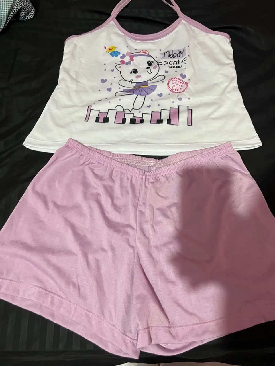 Conjunto de pijama TAM M (novo) - Foto 2