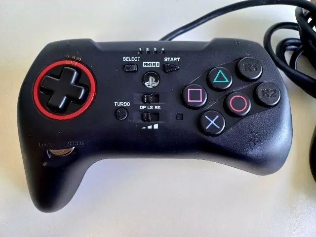 Controle PS3 Hori Fighting Commander 3 Pro Raro! - Foto 2