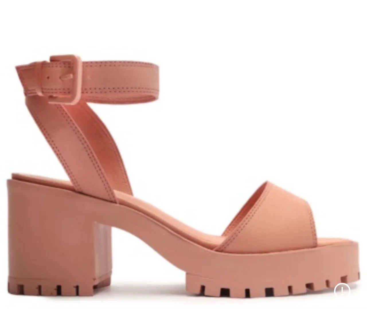 (AREZZO 37) SANDÁLIA AREZZO COURO TRATORADA ROSÊ BLUSH