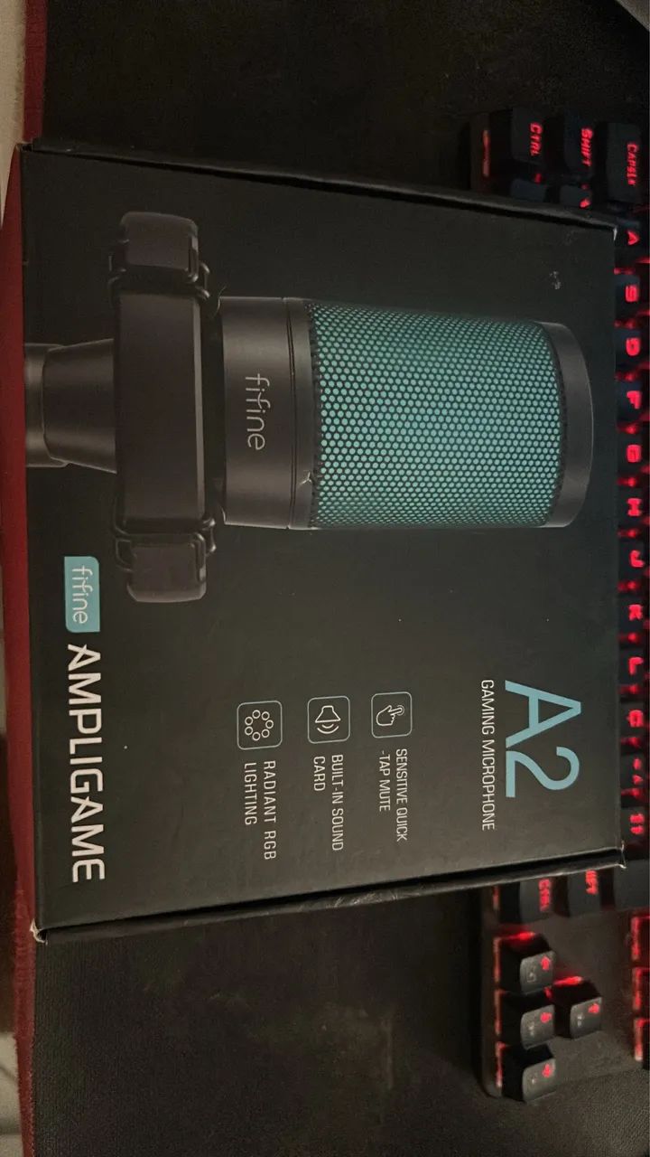 Microfone Fifine A2 braço articulado  - Foto 3