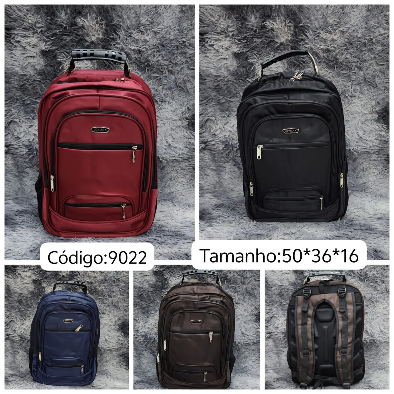 Mochila Joymax 9022 - Diversas Cores 129$
