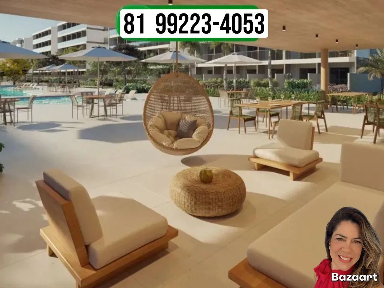 PRAIA DE CARNEIROS 43M2 1 QUARTI RESORT COM FINANCIAMENTO NA PLANTA - Foto 3