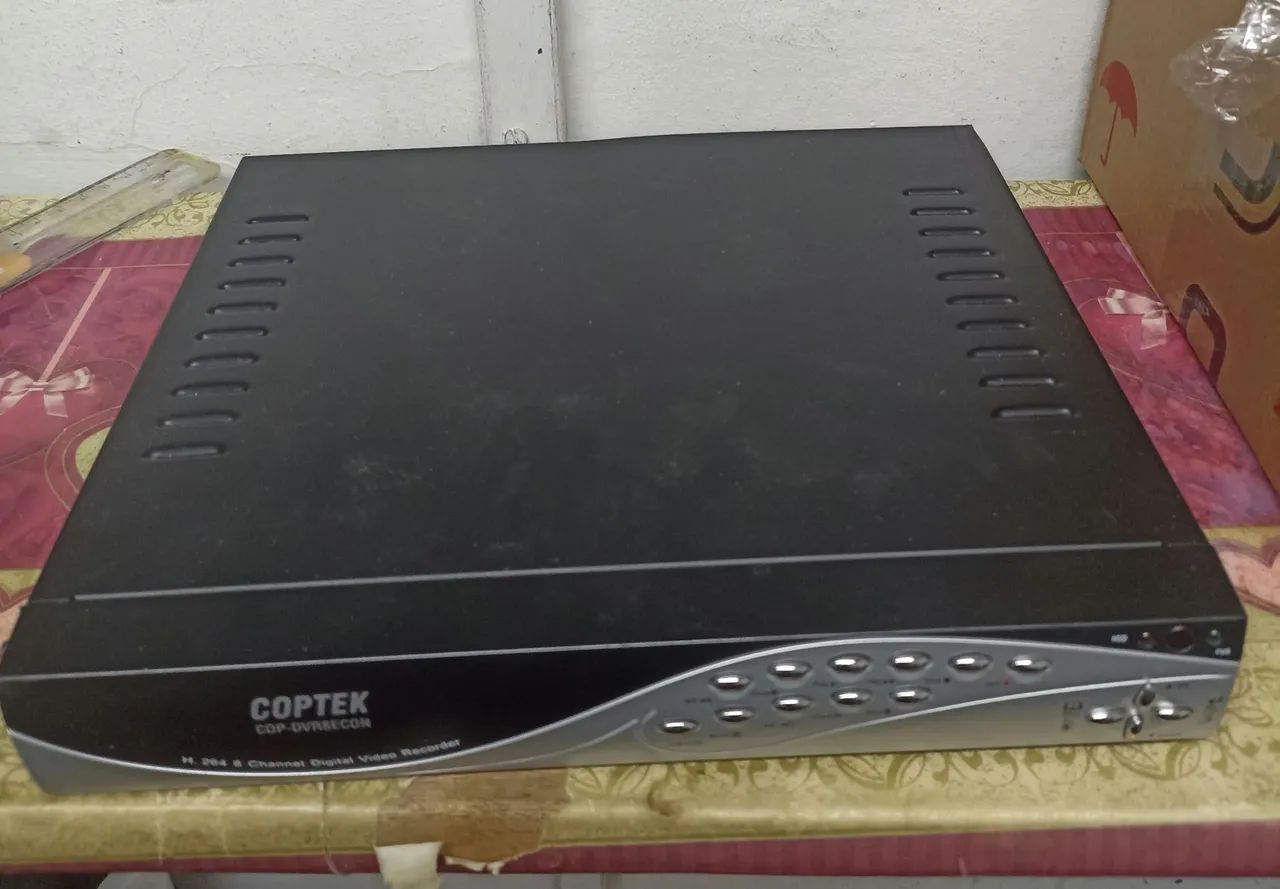DVR 8 Canais Coptek - Segurança para seu Lar! - Foto 5
