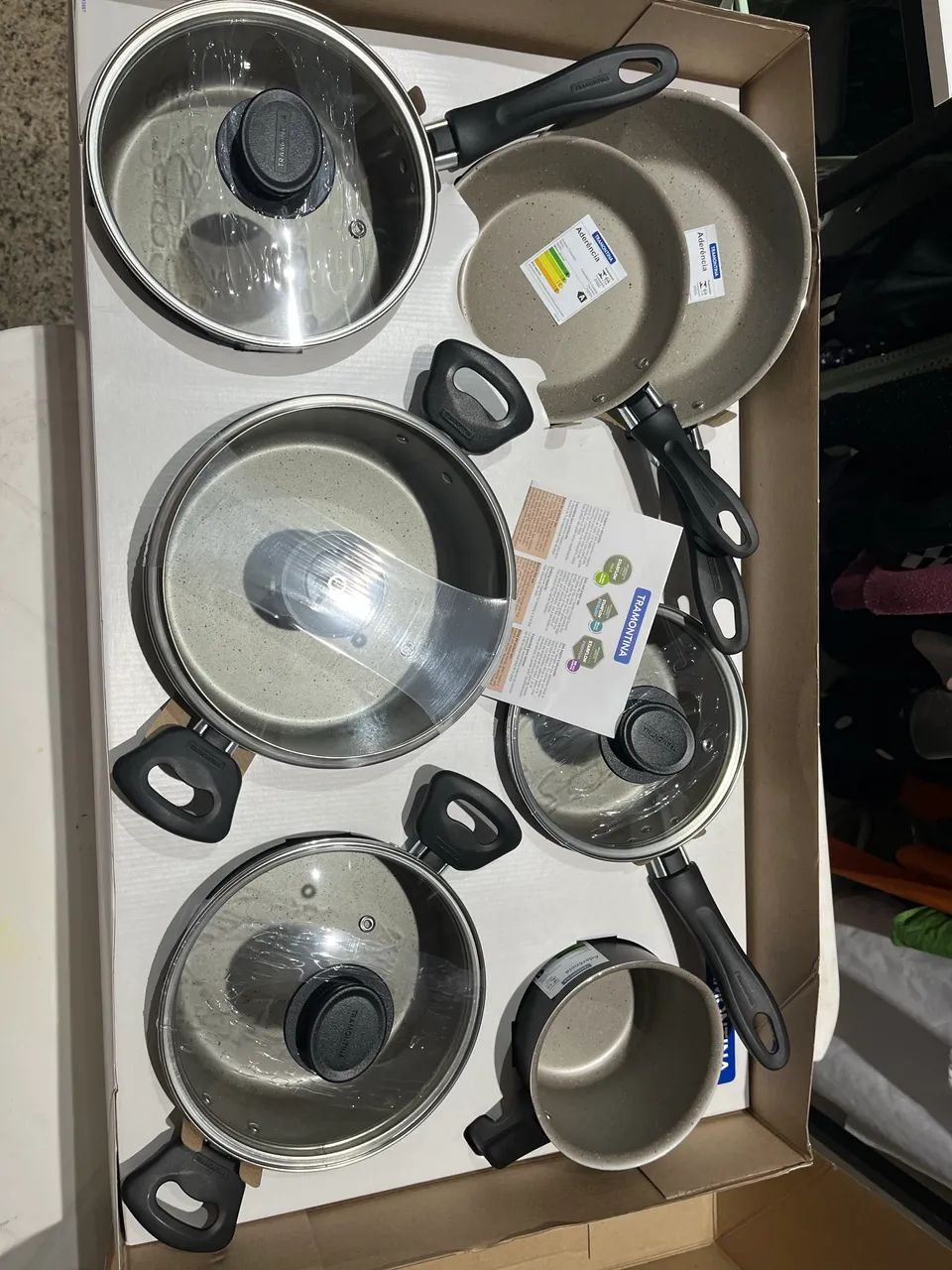 Conjunto de panelas tramontina - Foto 3