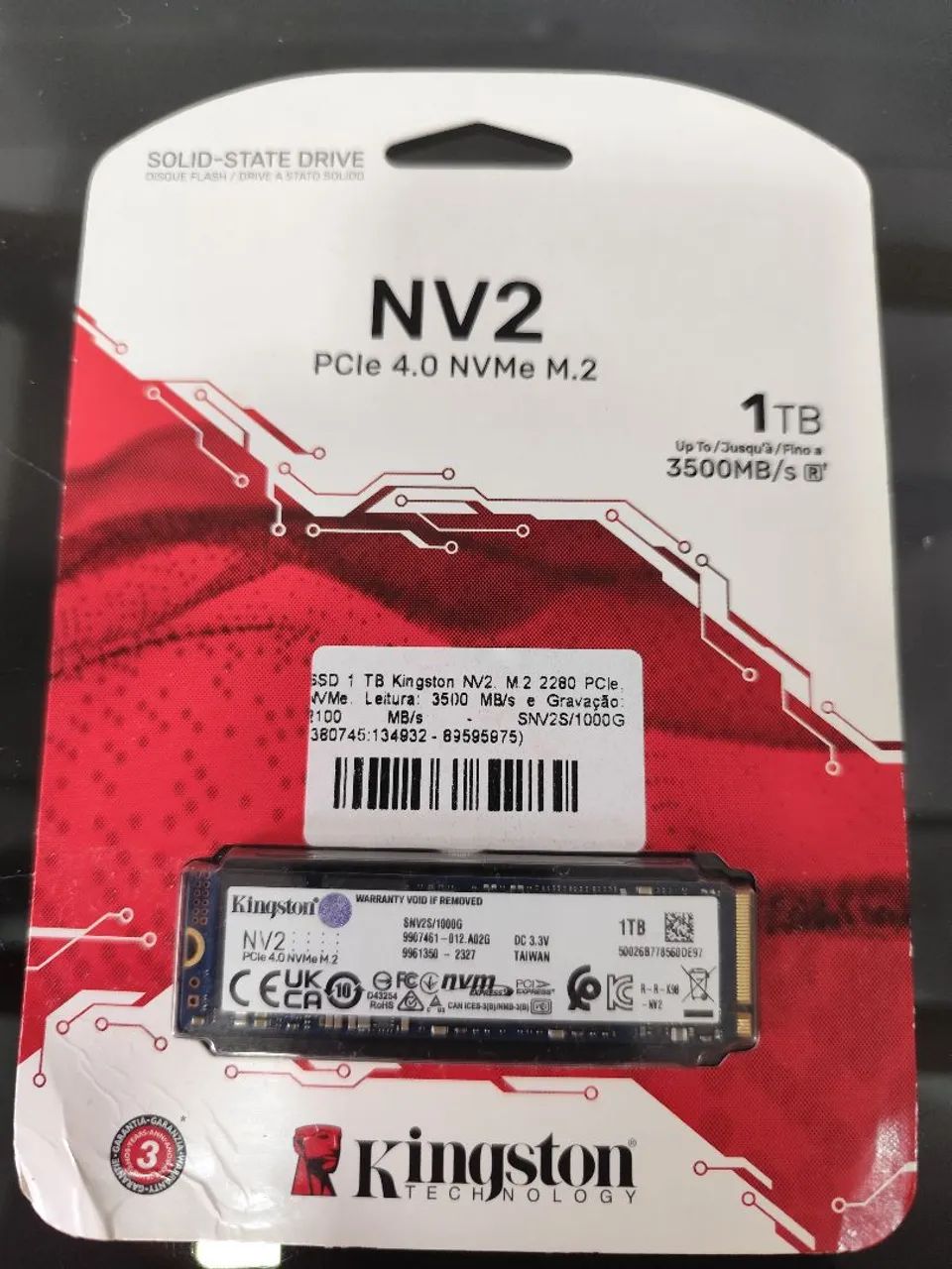 SSD 1 TB - KINGSTON 64341171049475120