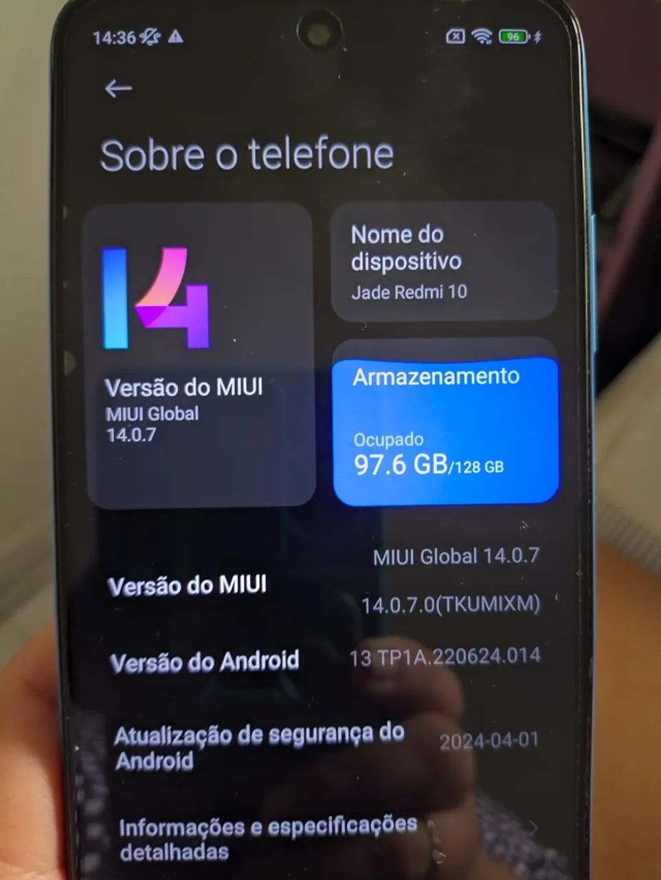  Redmi 10 2022 128 GB - Foto 3