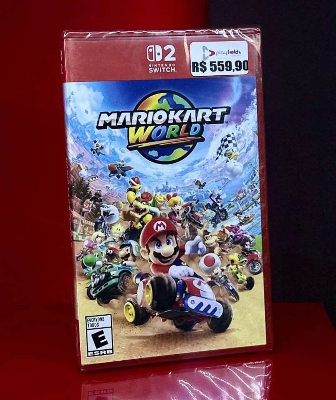 Nintendo Switch 2 Jogo Mario Kart World - Produto Novo Com Garantia da Loja 