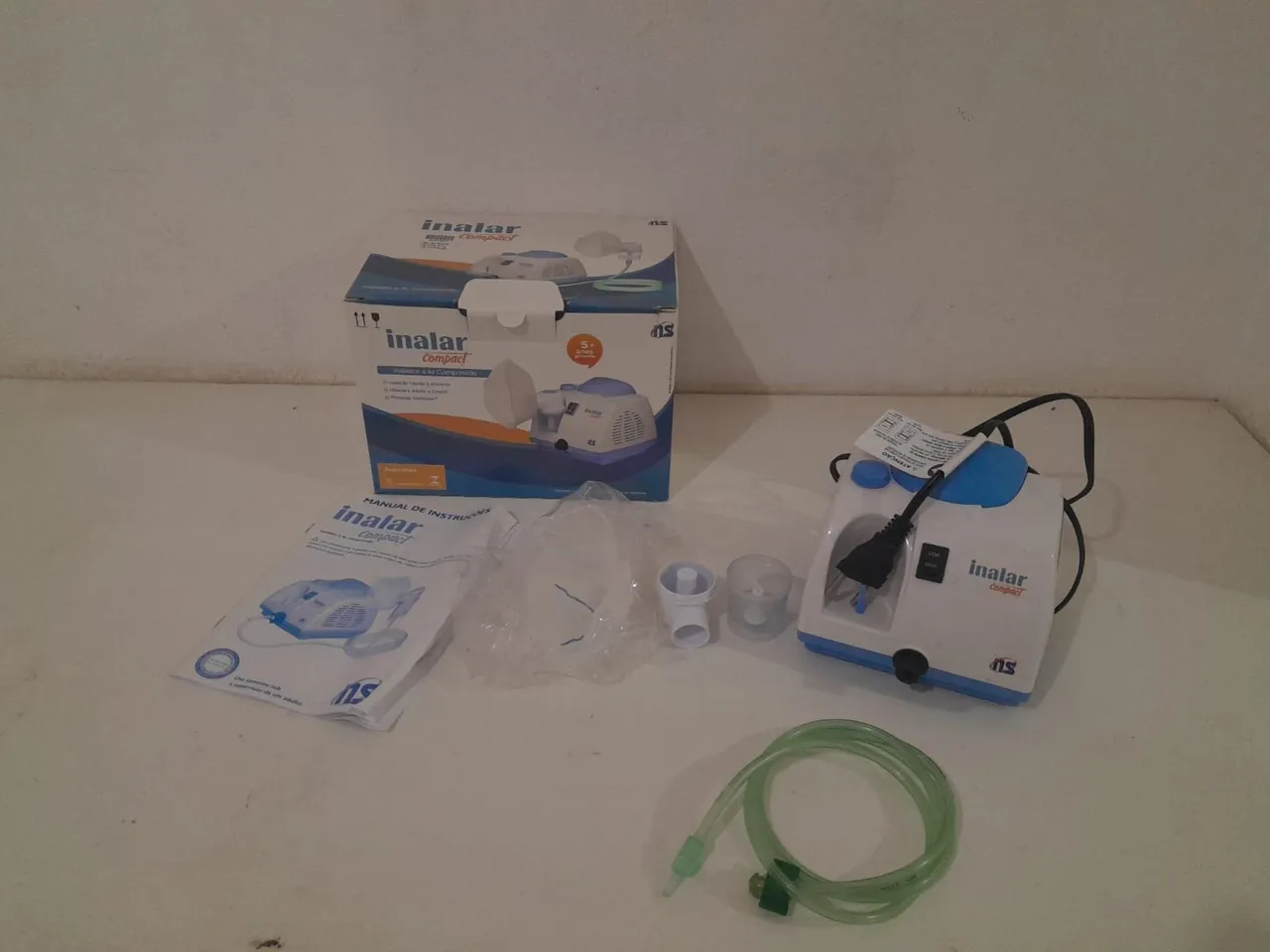 Nebulizador Inalar Compacto - Novo na Caixa