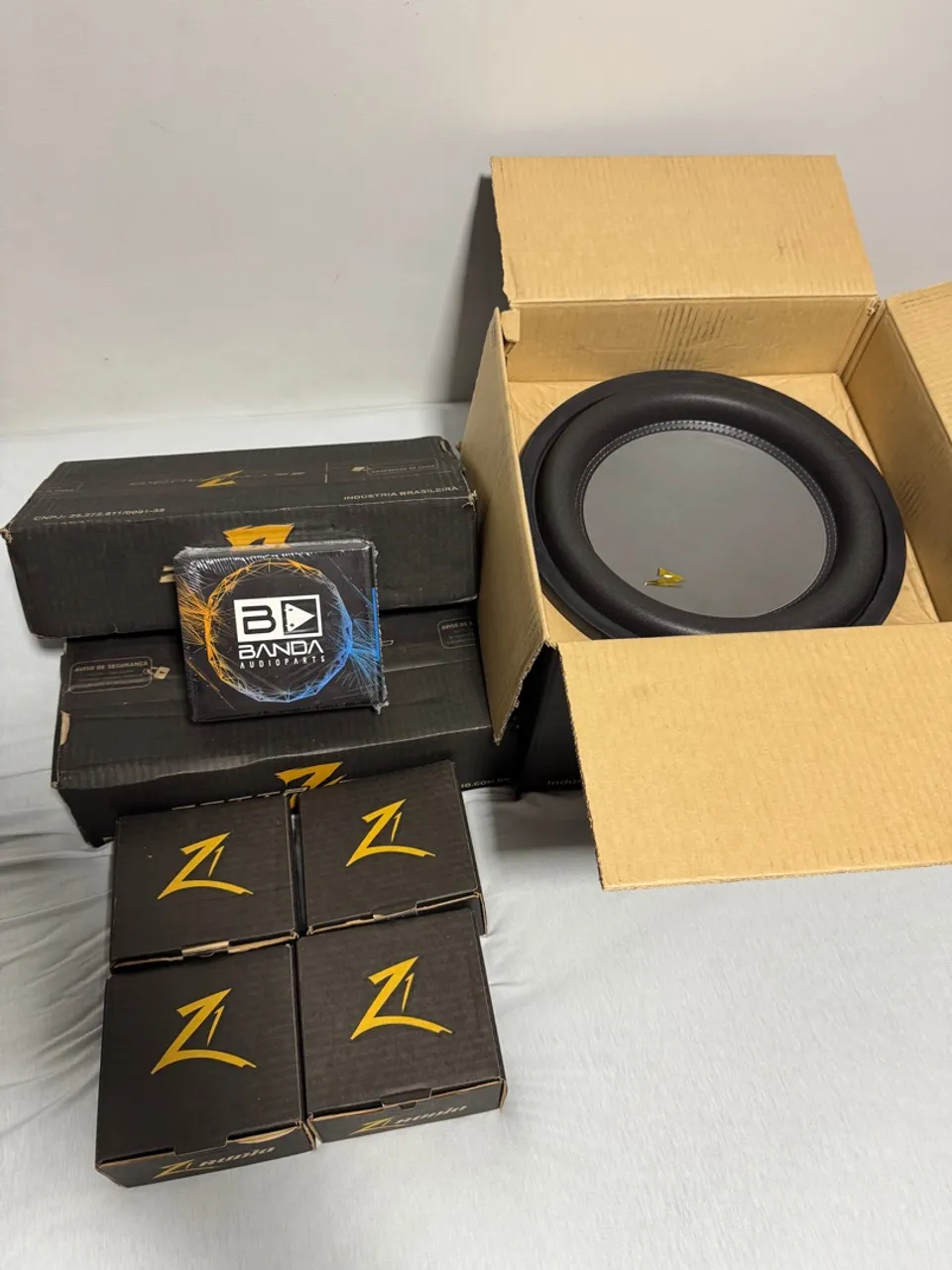 Kit Completo de Som Automotivo - Banda e Zetta Audio