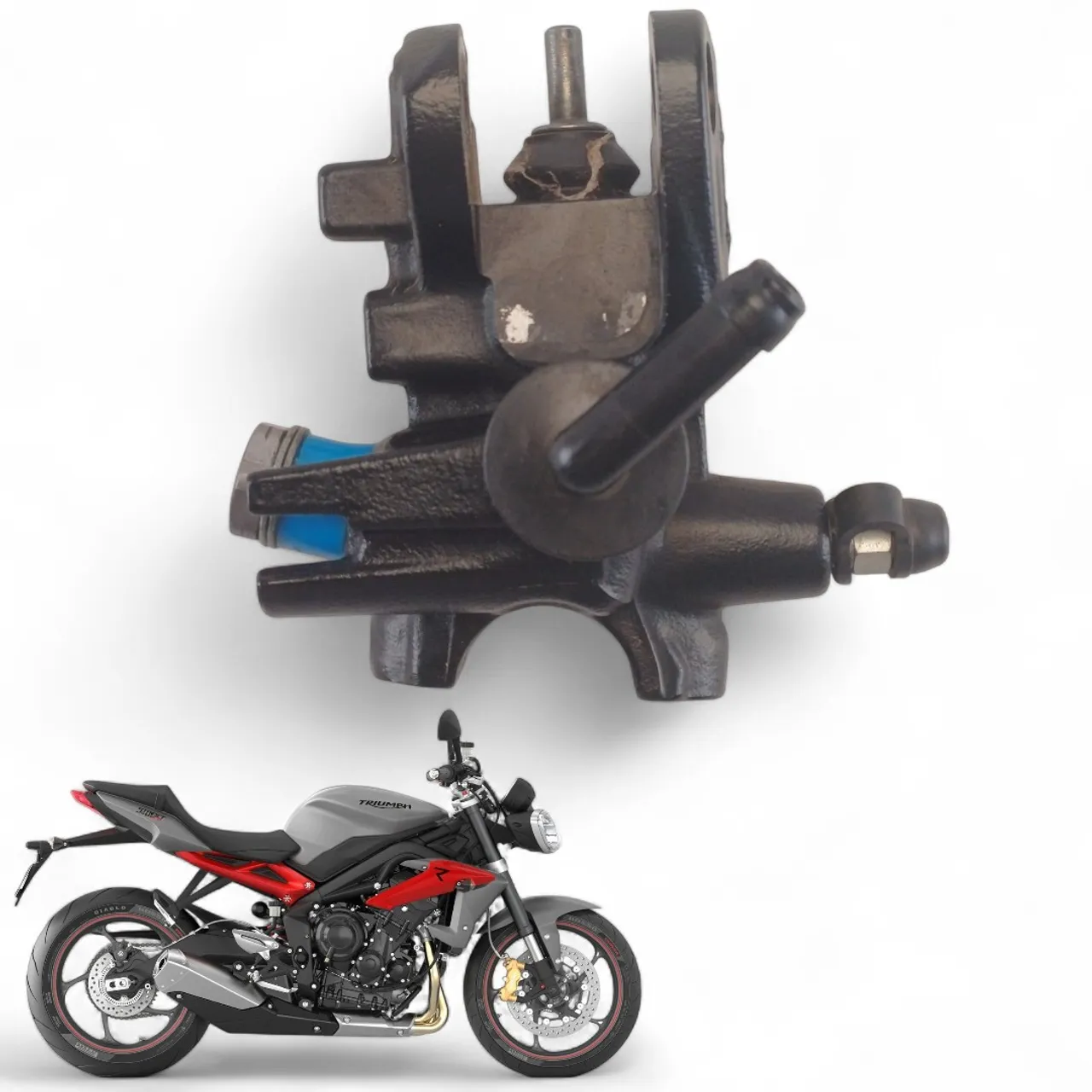 Cilindro Burrinho Freio Dianteiro Triumph Street Triple 675 13 A 16