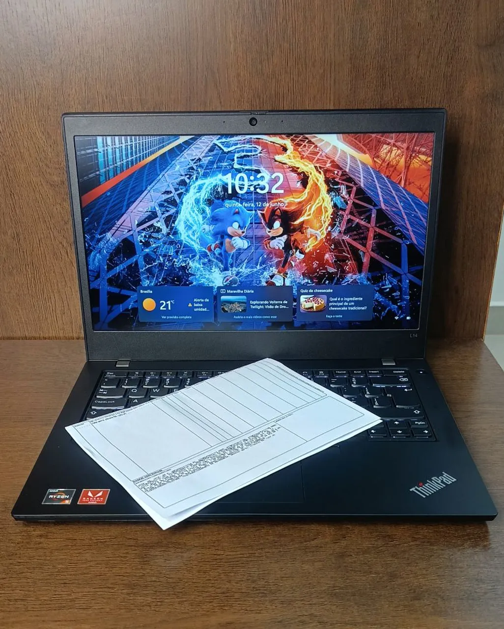 ThinkPad L14 Gen 2,Novin,Ac Cart, AMD Ryzen 5 PRO,20GB DDR4, SSD Nvme 512GB, Wi-Fi 6