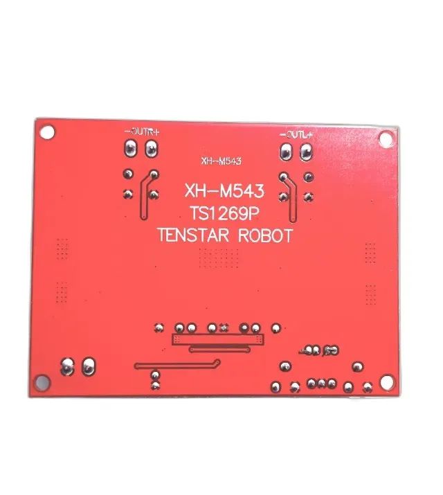 Mini Amplificador Xh-m543 240 Wats Rms Com Fonte E Cabos - Foto 5
