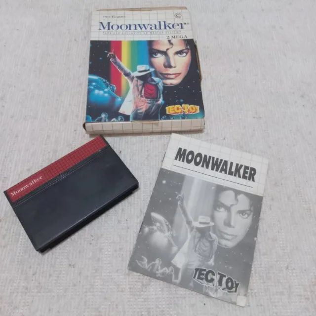 Cartucho Jogo Moonwalker para Master System