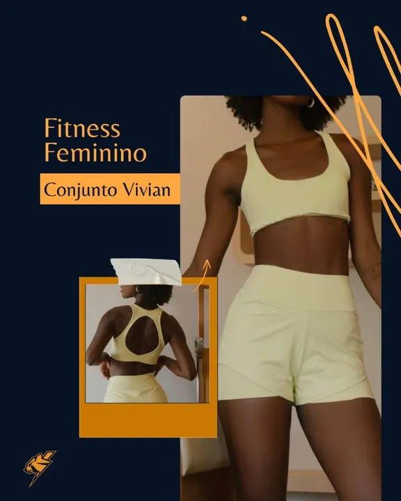 Conjunto Vivian - leveza e modernidade para o seu dia a dia.