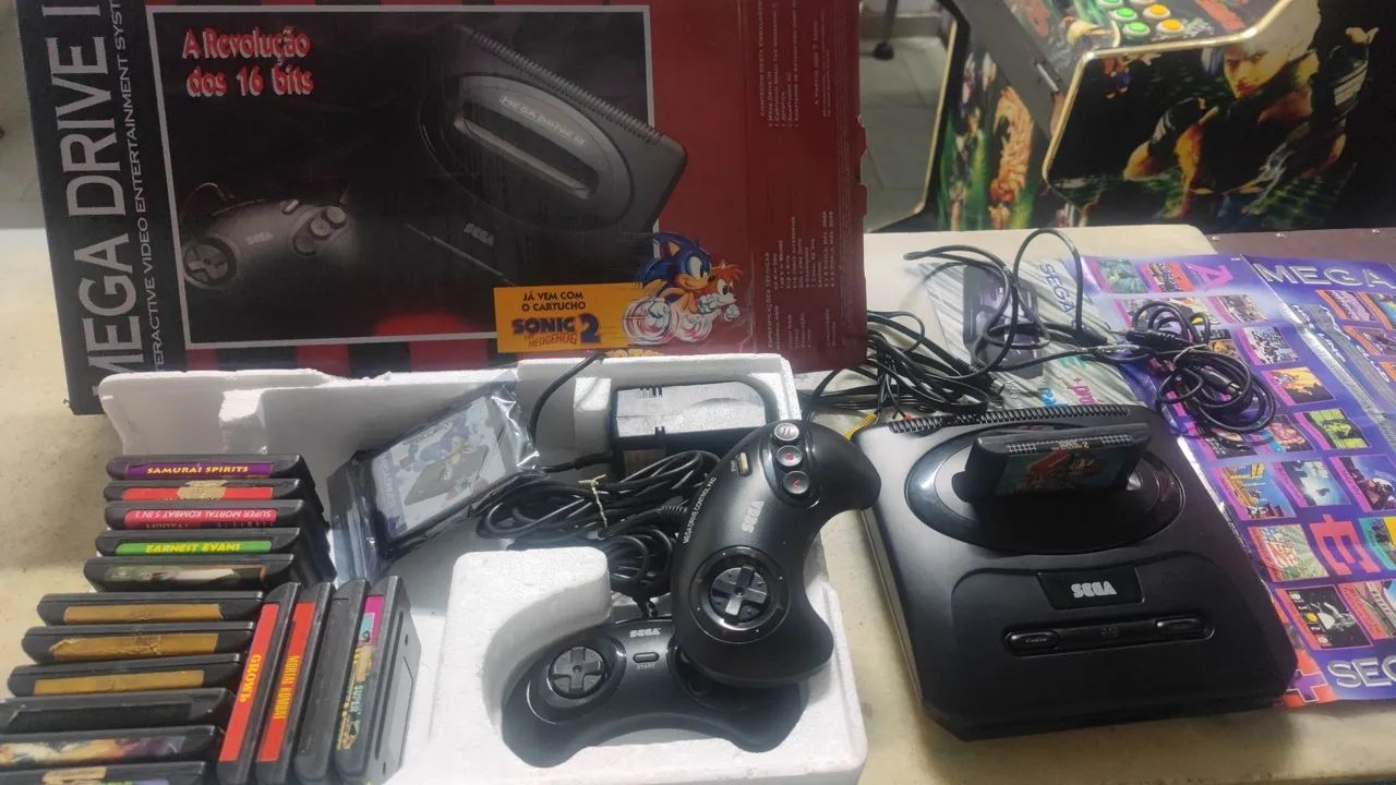 Mega drive todo original de época todo completo - Foto 6