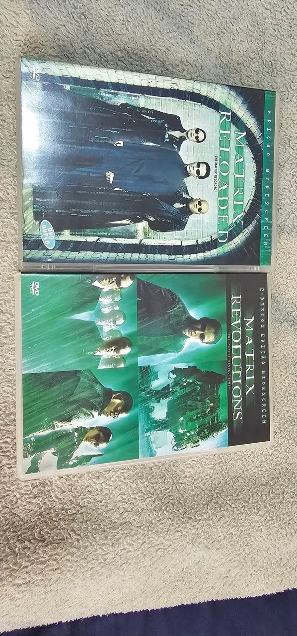 Matrix Reloaded e Revolutions - DVD Duplo