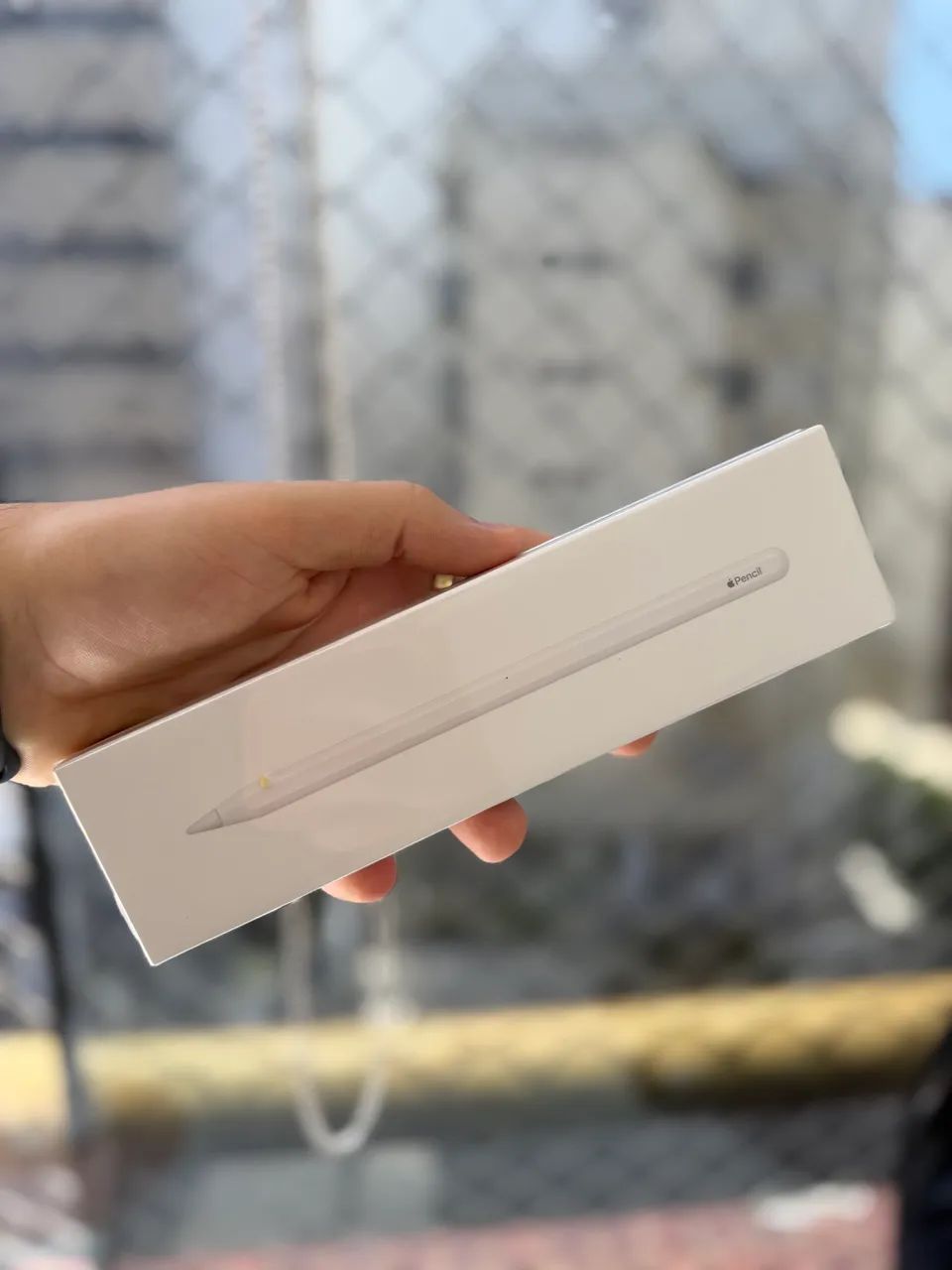 Caneta Magnetica Apple Pencil Para iPad 2a Geração - Branca
