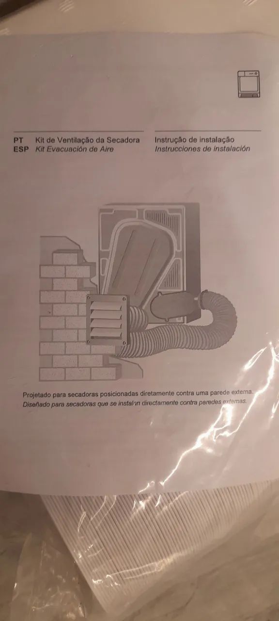 Kit de conexão da secadora - Foto 5