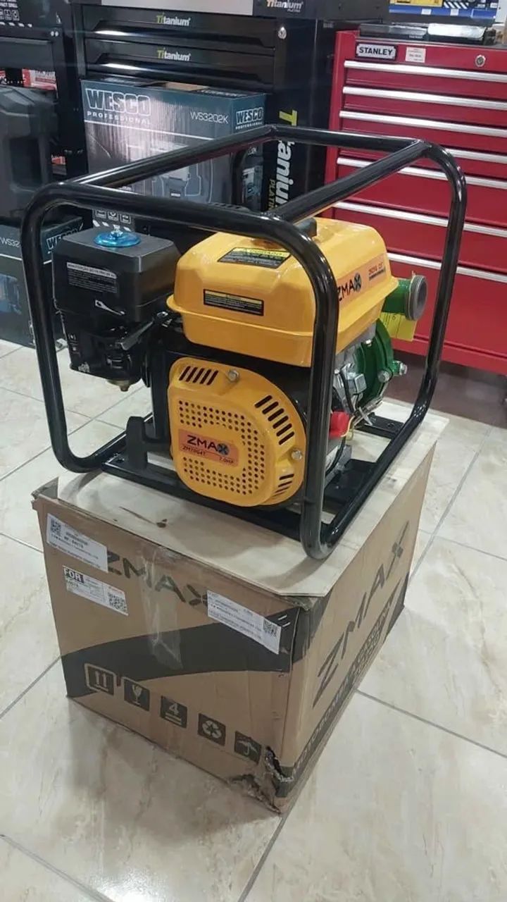 Motobomba centrífuga 7hp 4T 2.5"x2" Zmax(Loja/Nova) - Foto 3
