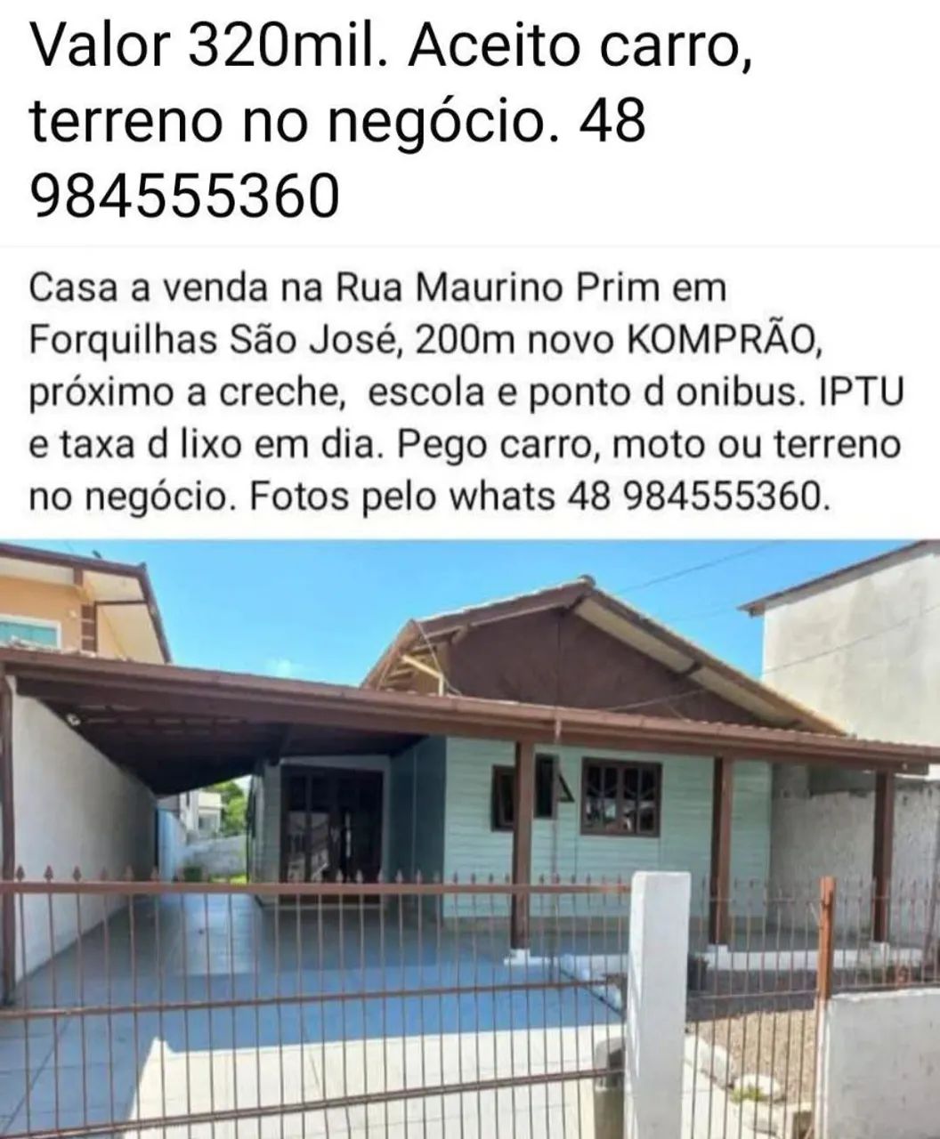 Foto - São José - Forquilhas