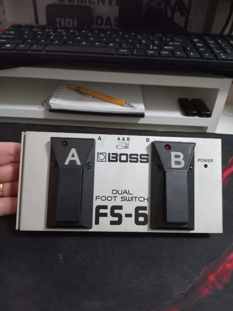 Pedal Boss FS-6 Dual Foot Switch - Excelente Estado - Foto 2