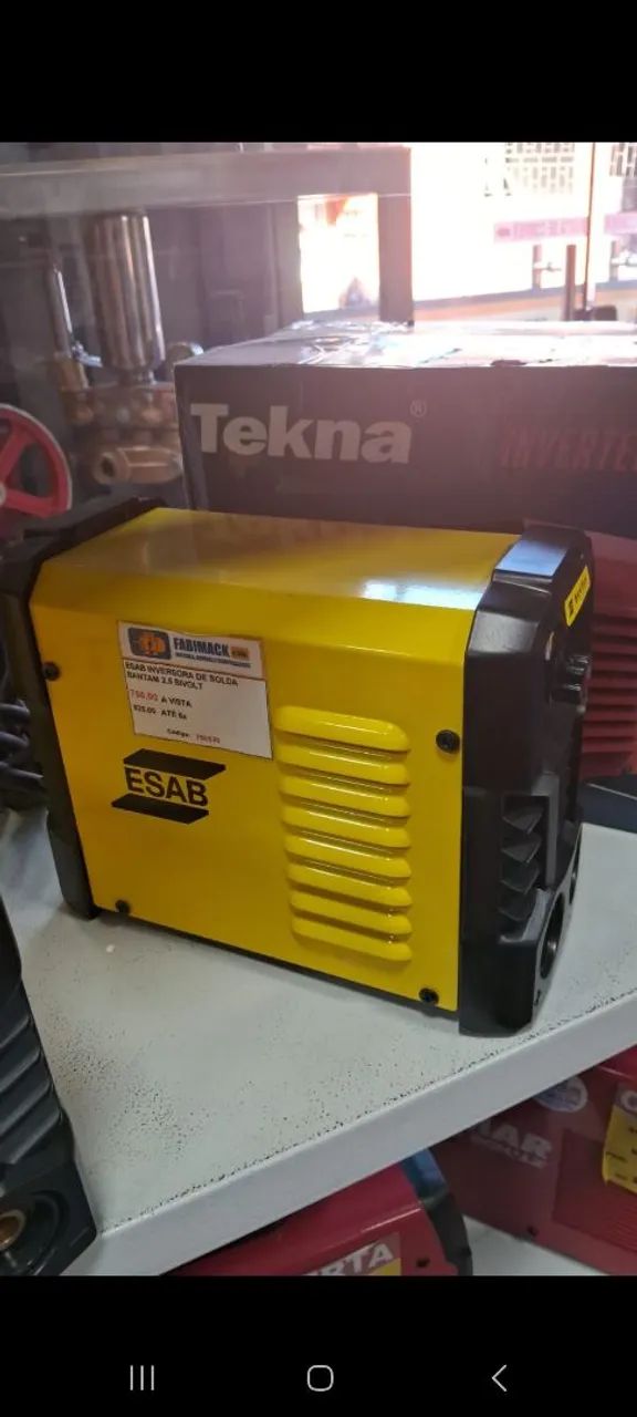 MAQUINA DE SOLDA BANTAM 2.5 127/220V ESAB - Foto 2
