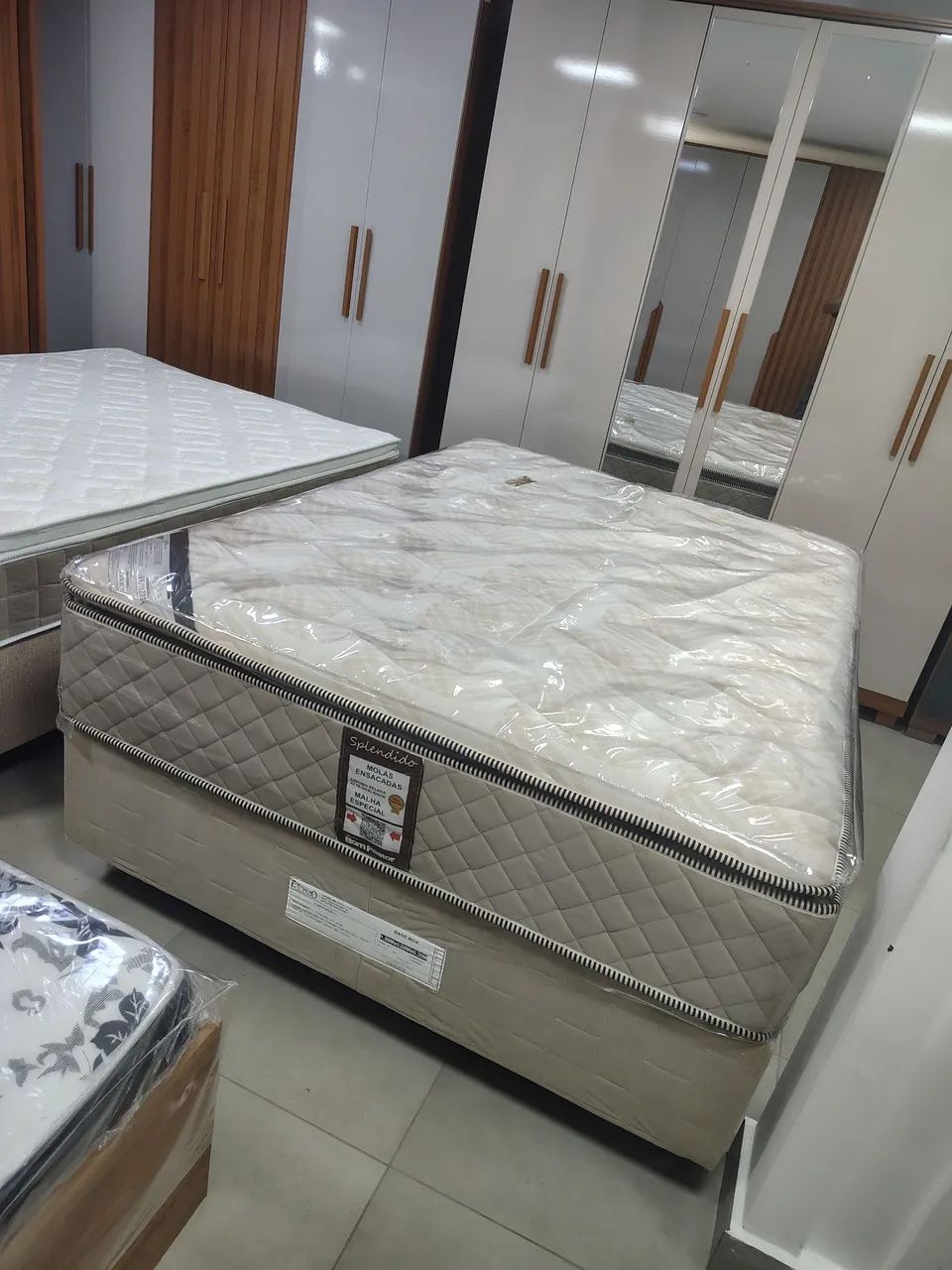 Cama super King bom pastor 1.93 x 2.03