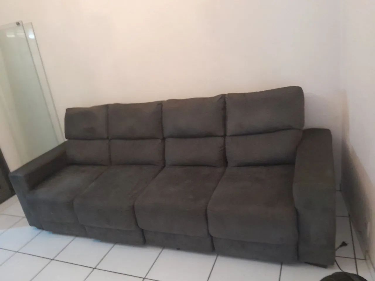 Sofá retrátil 4 lugares - Foto 3