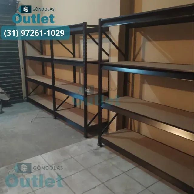 Prateleira de estoque e mercado - Foto 3