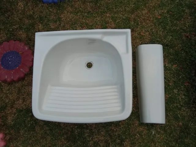 Tanque de Louça com Coluna - Nunca usado - Foto 2