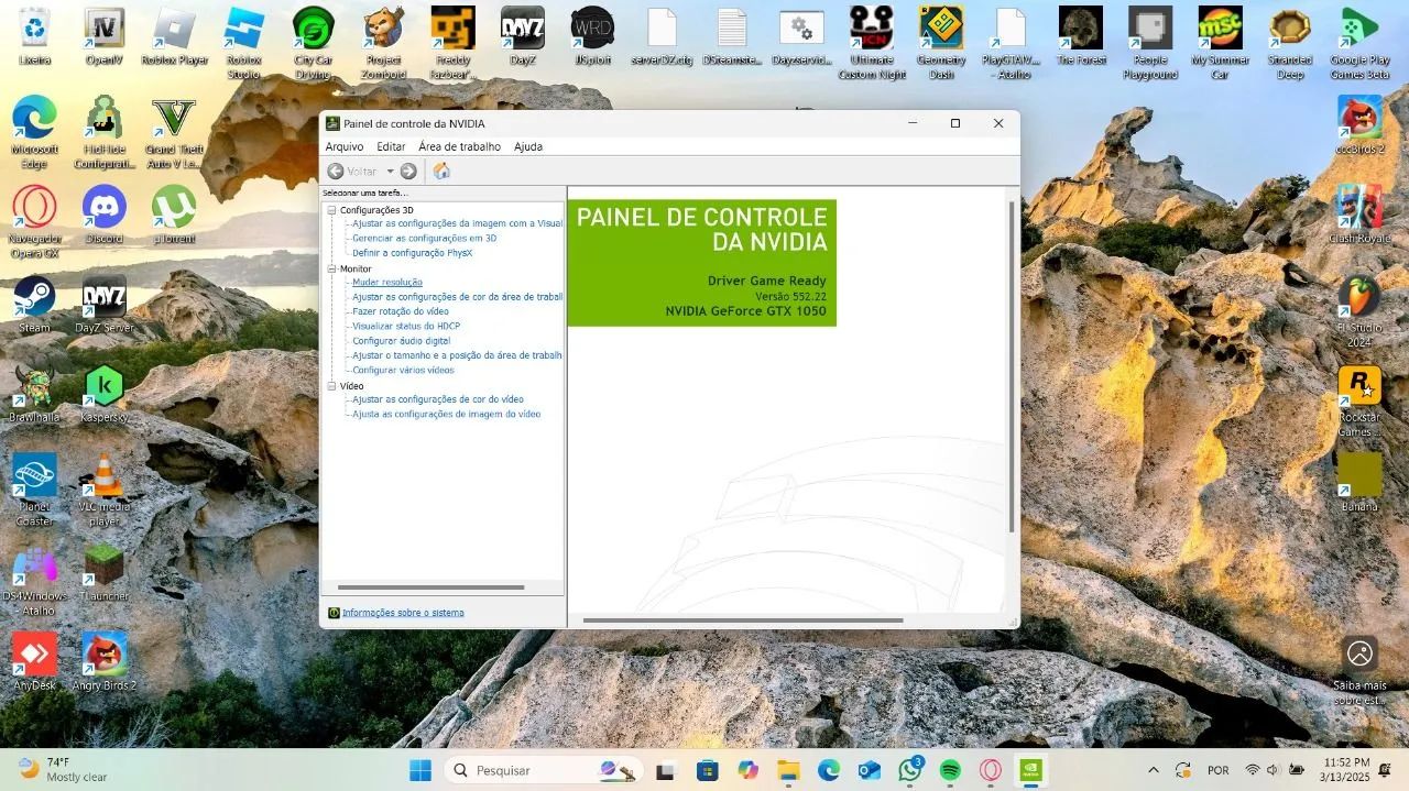 Notebook Gamer Acer Nitro AN515-52 16GB RAM GTX 1050 tela com defeito + steam - Foto 3