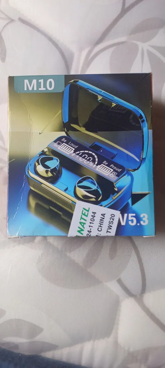 Fone de Ouvido Bluetooth M10 TWS V5.3