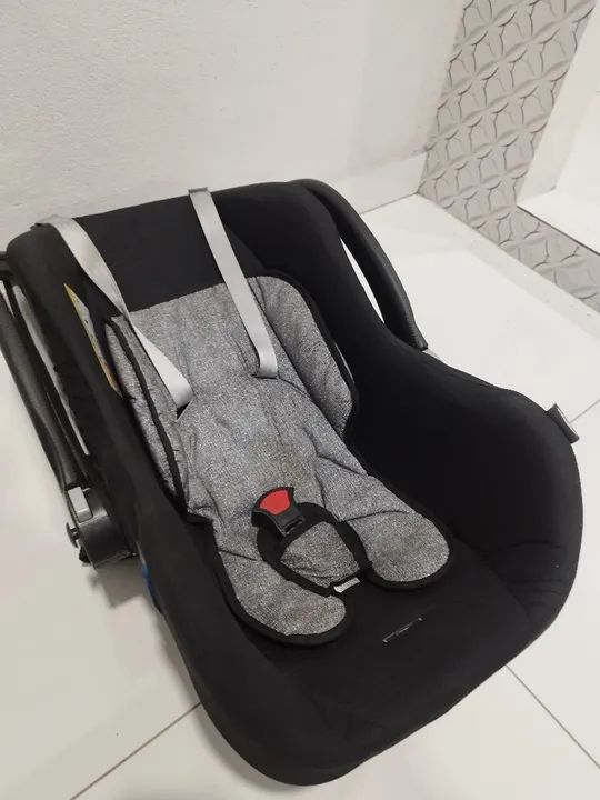 Kit Carrinho de Bebê + bebê conforto - usado  - Foto 3