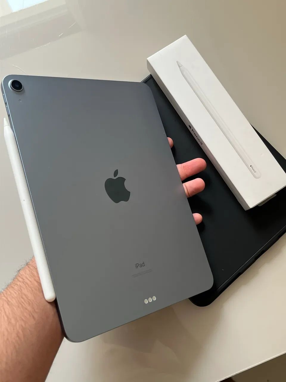 iPad Air Cinza + Apple Pencil 2ª Geração | Garantia Apple
